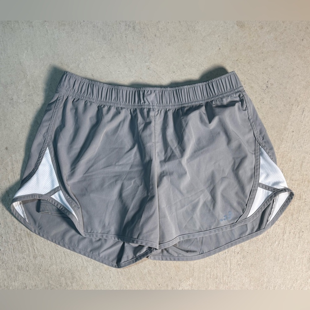 Set of 3 Pairs Shorts Jessica Simpson Ultra Flirt Purple Gray Green Large L 31 - Picture 8 of 9